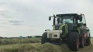 Baling Haylage 2021