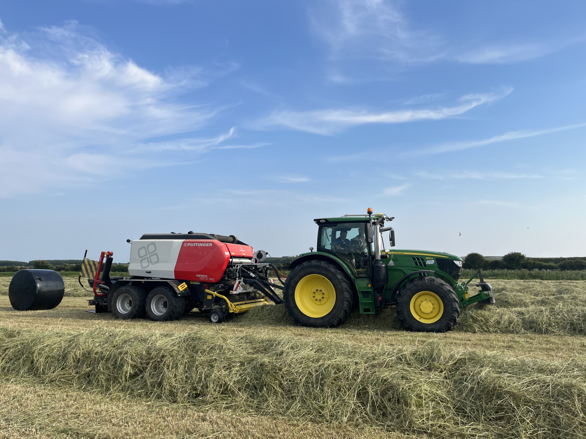 baling haylage